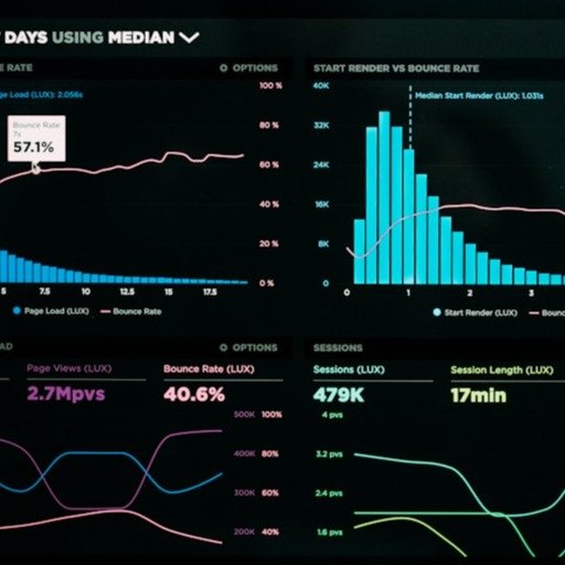 Stylized image with data points, graphs, and charts. The image should emphasize the power of data.